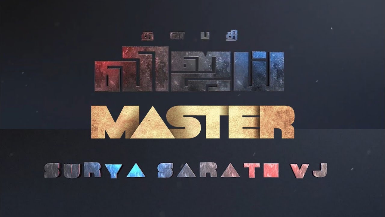Thalapathy Vijay Promo Font My Name Shorts Thalapathy Vijay Master Gms Mix Media 10n Youtube