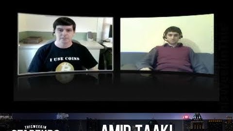 Gavin explains the fundamentals of Bitcoin