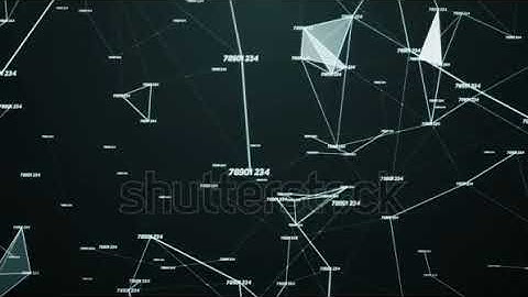 Plexus 3D background  Video footage by Shutterstock india