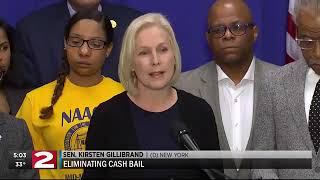 No Money Bail Act: Gillibrand calls for end of cash bail