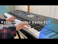 Yamaha MODX8+ Pattern Session Demo 17
