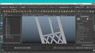 How to model eiffel tower in maya 2020 part-01