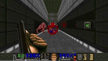 [Doom 2] KINDa - Map23 "Bloodlove" - UV-max in 6:27
