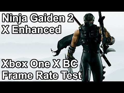 Ninja Gaiden 2 Xbox One X vs Xbox One vs Xbox 360 Frame Rate Comparison (X Enhanced)