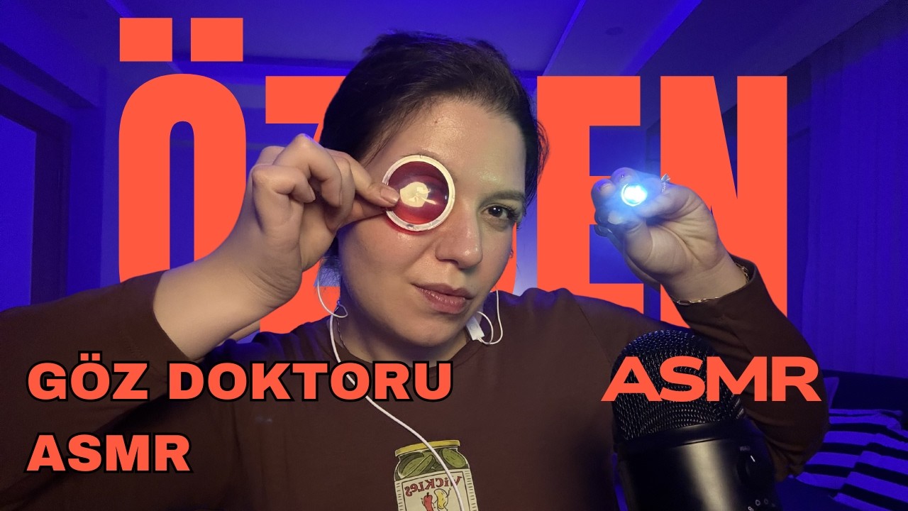 Göz Doktoru ASMR  | Eye Exam Roleplay