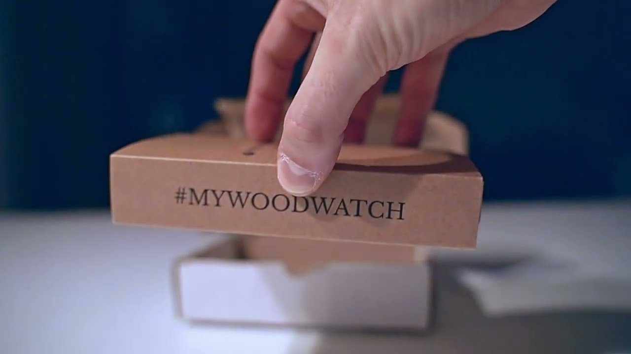 Woodwatch Dark Sailor - My very first unboxing video (Sony A7III & Tamron 28-75 f2.8)