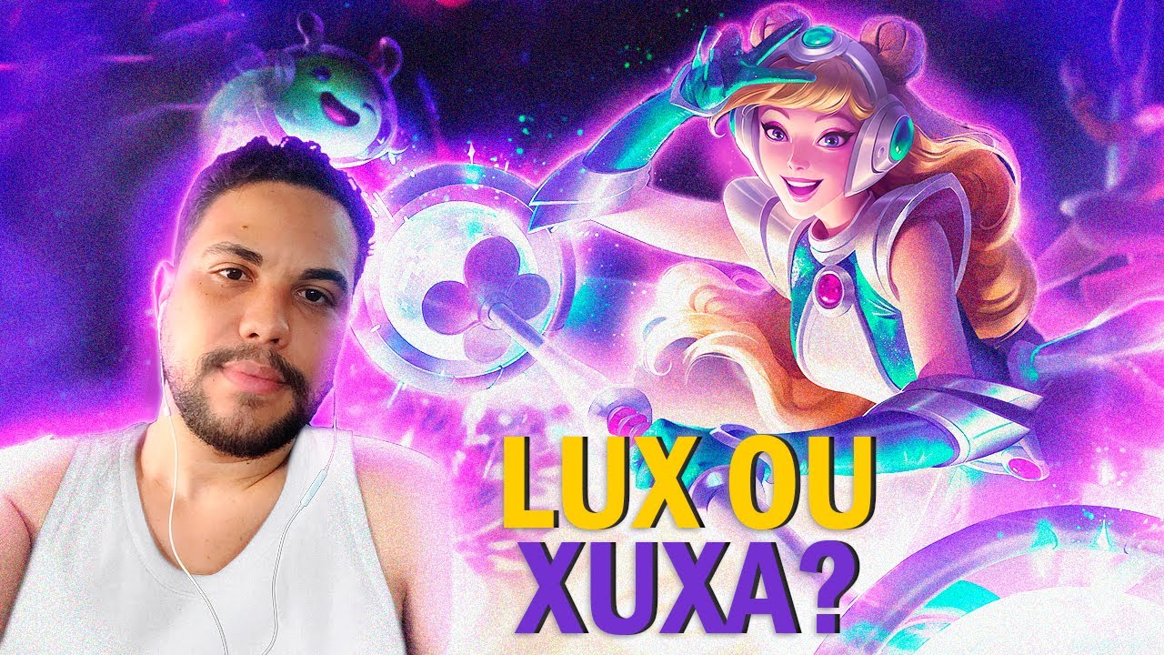 LUX SPACE GROOVE É A NOVA XUXA? (EMBALO NO ESPAÇO) | LEAGUE OF LEGENDS - LOL