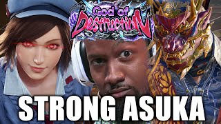 Lil Majin Fights A Very Strong Asuka In Tekken 8 Ranked Sweaty Matches