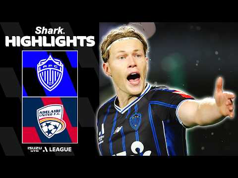 Auckland FC v Adelaide United | SHARK HIGHLIGHTS | Isuzu UTE A-League 2025-26 | Semi-Final Leg One — football highlights