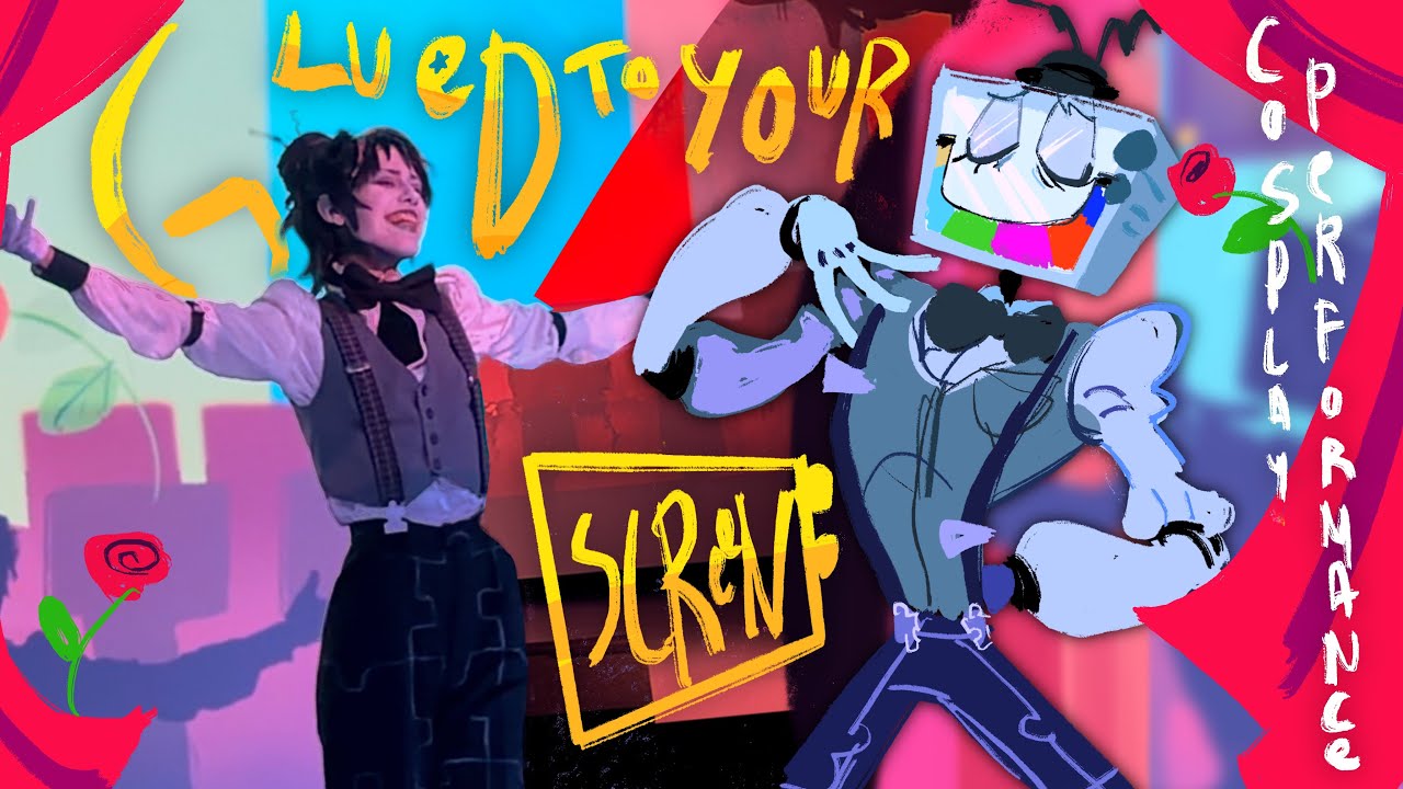 GLUED TO YOUR SCREEN - Mr Puzzles Cosplay Performance 