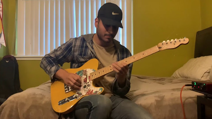 I'm Sprung Guitar version - Guitar performance video thumbnail