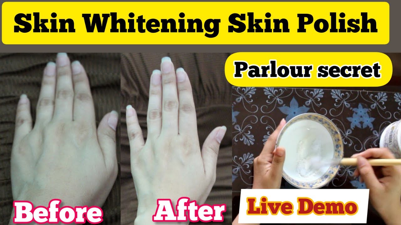 parlour secret whitening skin polish formula skin polish karne ka tarika skin whitening