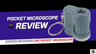 Carson MicroMini 20x Pocket Microscope Review: The Ultimate Portable Gadget!