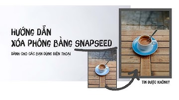 HƯỚNG DẪN XÓA PHÔNG BẰNG SNAPSEED - hiểu rõ về DOF của nhiếp ảnh.