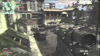 No Scope Across Map HM MW3!!!
