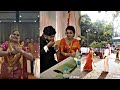 കല്യാണ ചെക്കനും പെണ്ണും പൊളിച്ചു😍കൂട്ടുകാർ കൊടുത്ത പണിയും 😆tik tok malayalam dance +wedding +comedy
