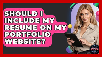 Should I Include My Resume On My Portfolio Website? - Graphic Design Nerd