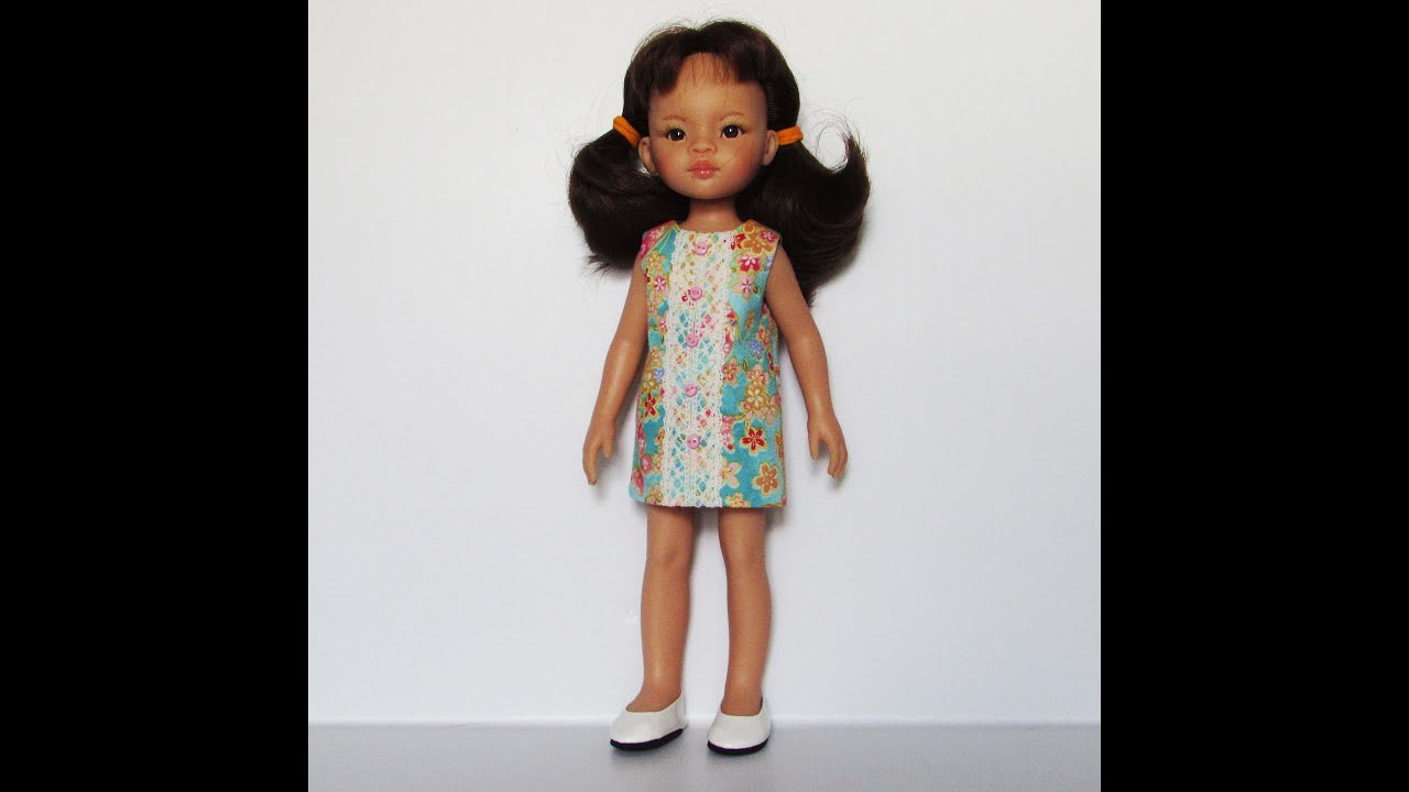 Кукольное ателье. Шьем платье для куклы Paola Reina.