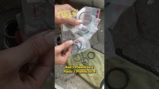 Perbedaan ori dan kw seal oring pulley driven face #otomotif #bengkelmotor