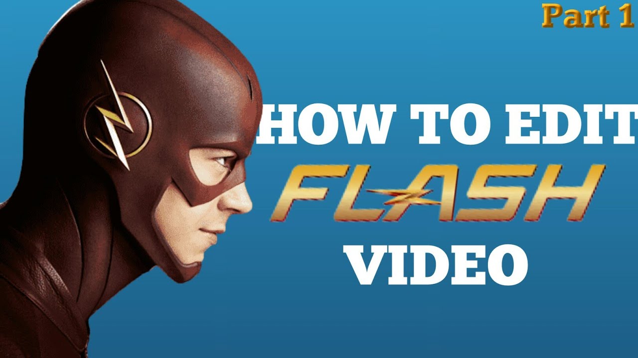 How To Edit a Flash Video | Part 1| Power Director - YouTube