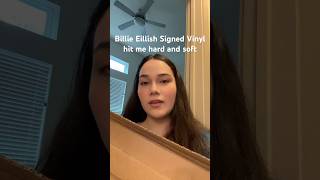 Billie Eillish Signed Vinyl #hitmehardandsoft #unboxing #billieeillish #signedvinyl