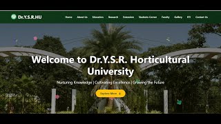 Website Redesign for Agricultural University | Modern & Responsive Design #html #css #coding