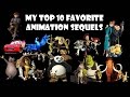 My top 10 favorite animation sequels