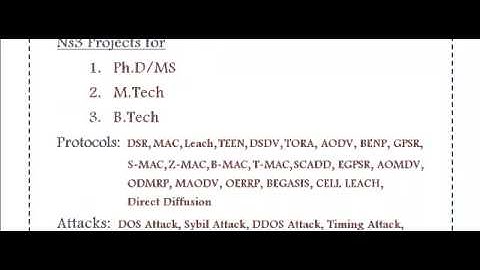 NS3 TUTORIAL IN GUJARAT