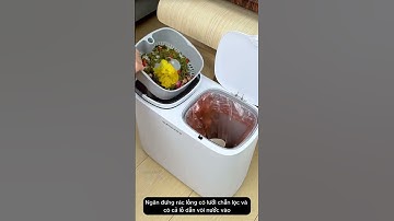 Thùng rác 2 ngăn cực tiện lợi khi phân loại rác, bảo vệ môi trường