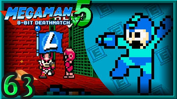 Mega Man 8-Bit Deathmatch V5B Multiplayer ~ Capture the Flag - Clockwork Factory [63]
