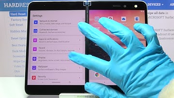 How to Change Font Size on MICROSOFT Surface Duo - Adjust Font Size
