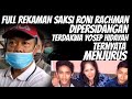 Rekaman saksi roni rachman di persidangan terdakwa yosep hidayah pn subang jabar