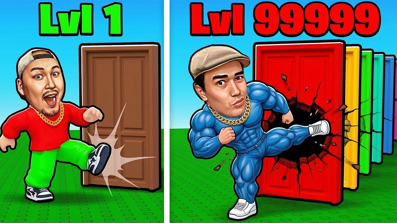 😱ЕСІКТІ ТЕУІП КАЧОК БОЛЫП ТҮРМЕДЕН ҚАШЫП КЕТТІМ ! ТРЕНЕР МЕН КАЧОК БОЛДЫМ ! Укради Брейнрот Роблокс!