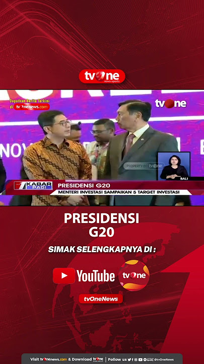 Download lagu Menteri Investasi Sampaikan 5 Target Investasi #shorts #tvone