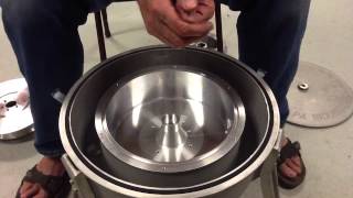 : Explanation of oil centrifuge RPM vs. Flow rate