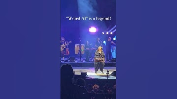 Thumbnail of "Weird Al" Yankovic sings "Fat" #livemusic