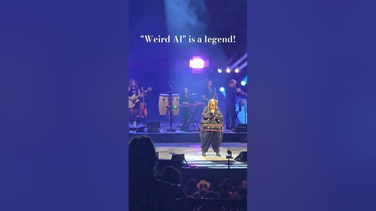 "Weird Al" Yankovic sings "Fat" #livemusic