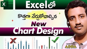 📊 Ms-Excel లో కొత్తగా CHARTS Design చేయడం నేర్చుకోండి 👉 Advanced Charts in Excel Telugu