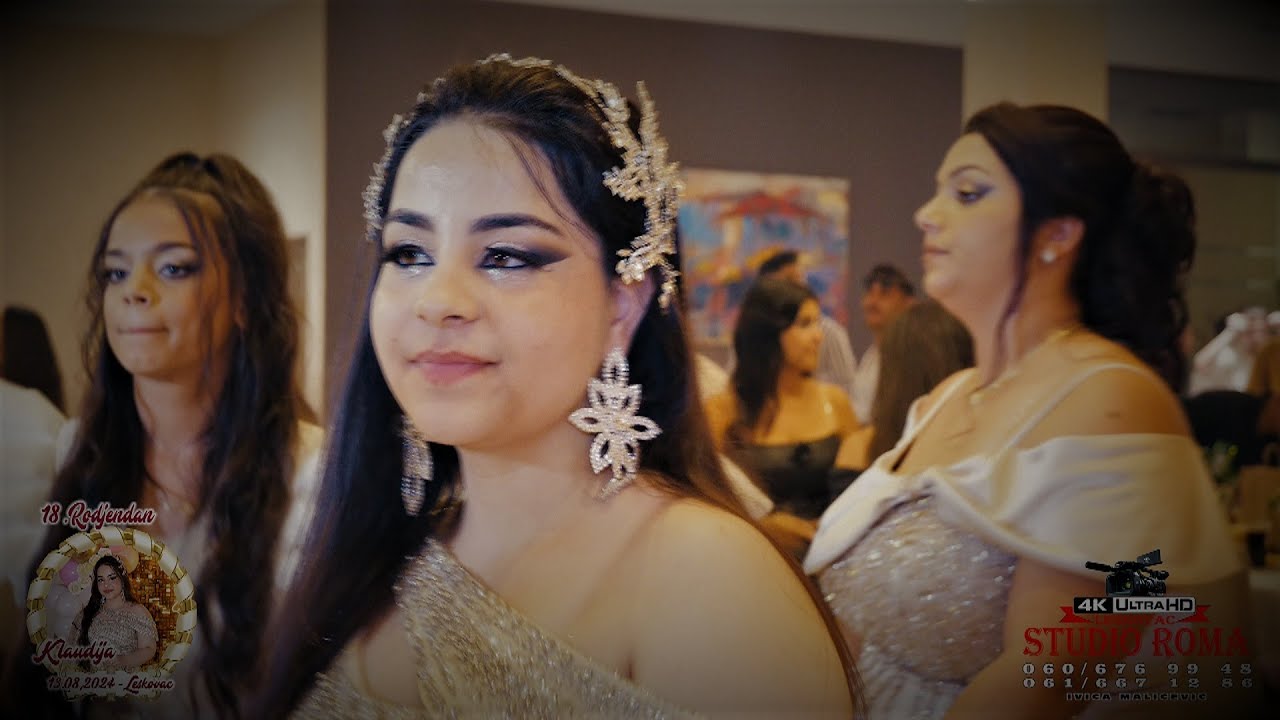 KLAUDIJA 18-RODJENDAN PART2 - 13.08.2024 LESKOVAC - STUDIO ROMA IVICA 4K LESKOVAC