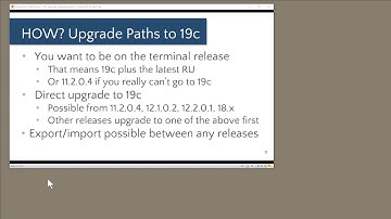 2 How to Upgrade, Upgrade to Oracle Database 19c