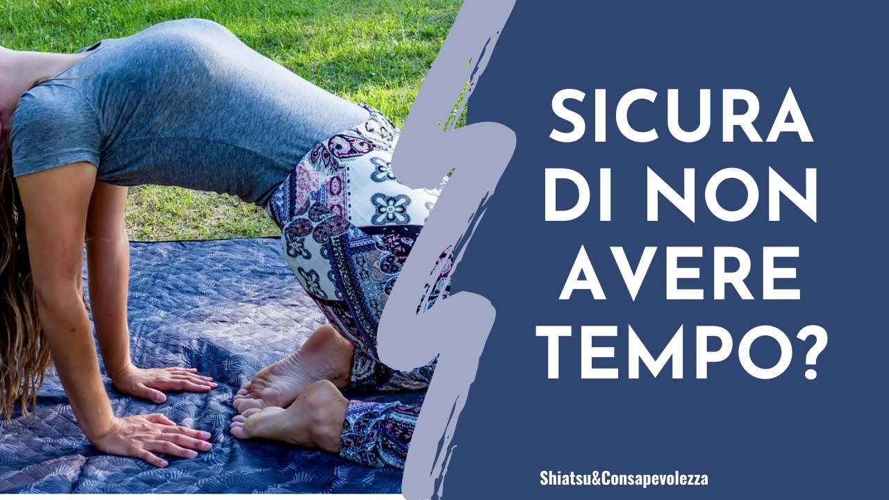 Sicura di non avere tempo per lo Streching?