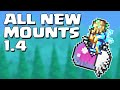 ALL NEW MOUNTS In Terraria 1.4 Journeys End