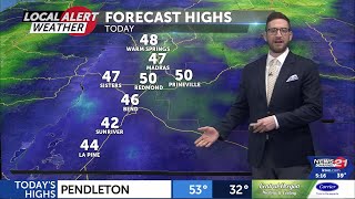 Possible pockets of fog and icy conditions early, mostly cloudy day ahead