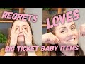 LOVES + REGRETS OF BIG TICKET BABY ITEMS | Carly Waddell