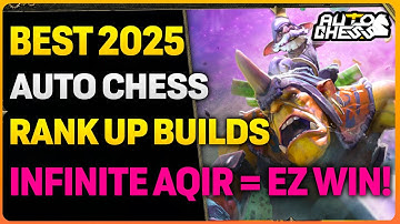 BEST Rank Up ★★★ AQIR Infinite Summons Build In Auto Chess | Step By Step Guide