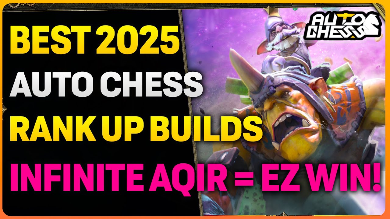 BEST Rank Up ★★★ AQIR Infinite Summons Build In Auto Chess | Step By ...