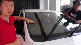 Mobile Window Tinting 3M Color Stable Tesla S Model