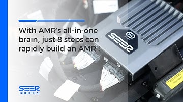 With AMR‘s all-in-one brain, just 8 steps can rapidly build an AMR!