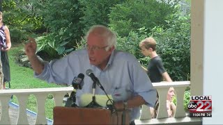 Bernie Sanders slams Amazon CEO Jeff Bezos at Labor Day rally