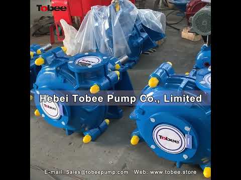 Tobee® 4 inch AH Silica Sand Pumps for South Africa Market